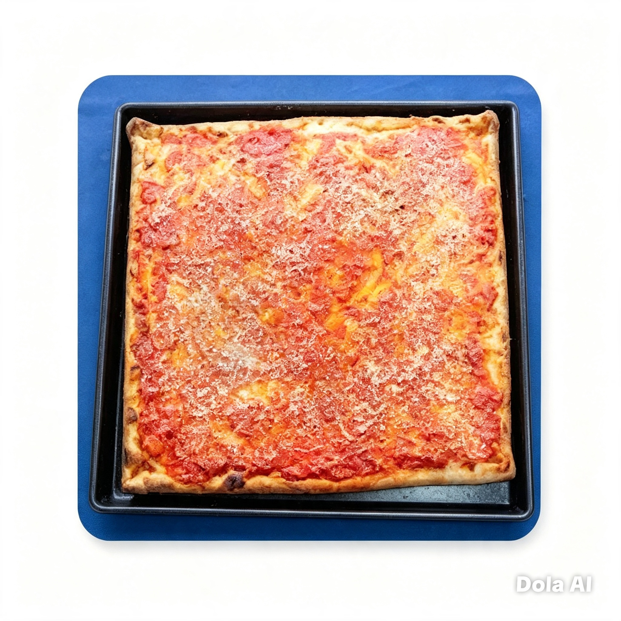 Pizza siciliana al revés
